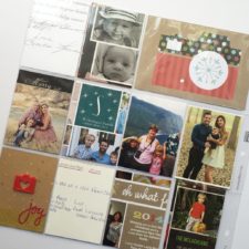 Holiday Album Part 2 | What to do with all those Holiday Cards?