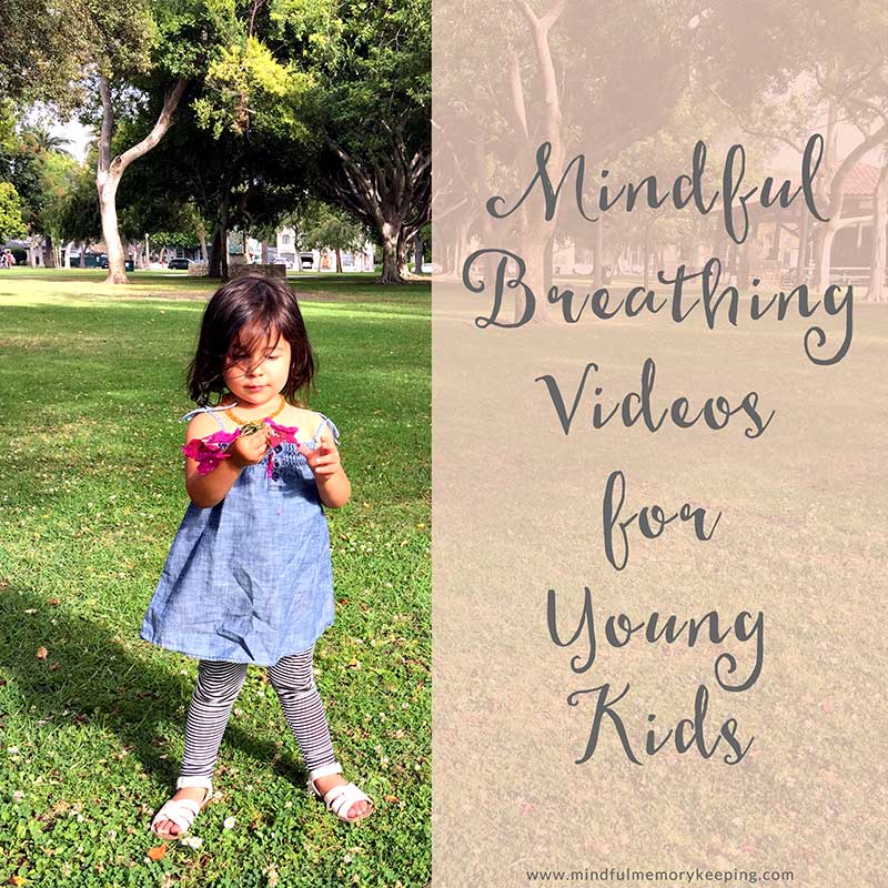 6 Sweet Mindfulness Videos for Young Kids | Learn more at www.mindfulmemorykeeping.com